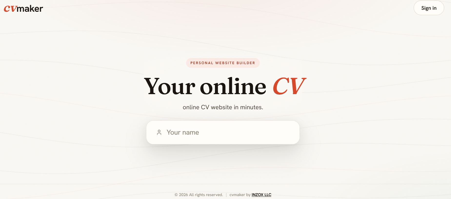 Maker CV
